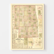 map of Sanilac Count
