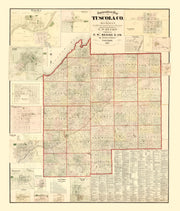 Tuscola County histo
