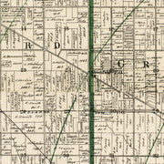 old Wayne County map