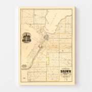 map of Brown County