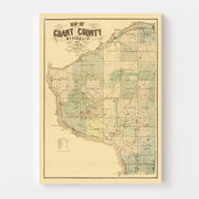 map of Grant County