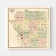 map of La Crosse Cou