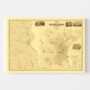 map of Milwaukee Cou