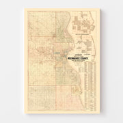 map of Milwaukee Cou