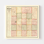 map of Monroe County