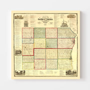 map of Kenosha Count
