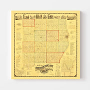 map of Sheboygan Cou