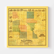 map of Winnebago Cou