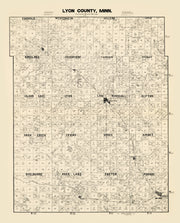 Lyon County history