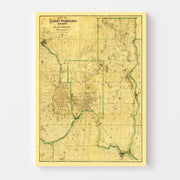 map of Washington Co