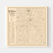 map of Steele County