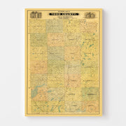 map of Todd County