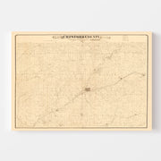 map of Crawford Coun
