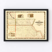 map of Louisa County
