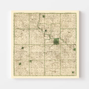 map of Marshall Coun