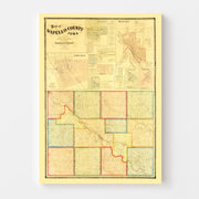 map of Wapello Count