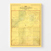 map of Warren County