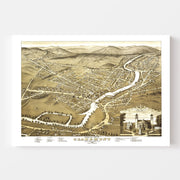 map of Claremont