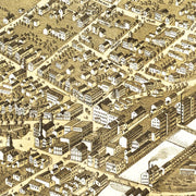 old Claremont map