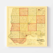 map of Bon Homme Cou
