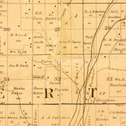 old Clay County map