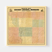 map of Gundy County