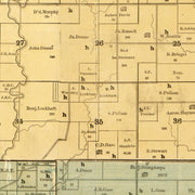 old Gundy County map