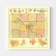 map of Wapello Count