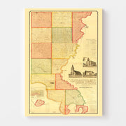 map of Union County