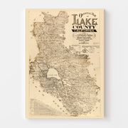 map of Lake County