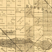 old Kern County map