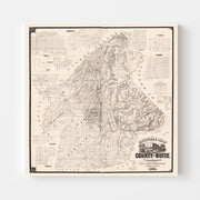map of Butte County