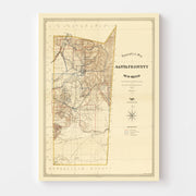map of Santa Fe Coun