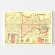 map of Wyandotte Cou