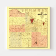 map of Douglas Count