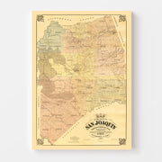 map of San Joaquin C