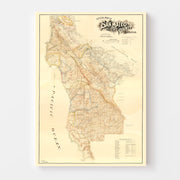 map of San Mateo Cou