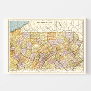 map of Pennsylvania