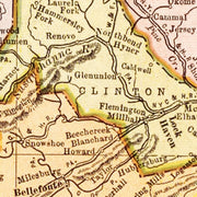 old Pennsylvania map