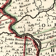 old Pennsylvania map