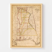 map of Alabama