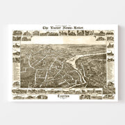 map of Exeter