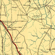 old Alabama map
