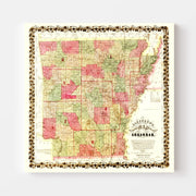 map of Arkansas