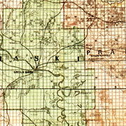 old Arkansas map