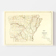 map of Arkansas