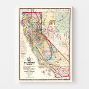 map of California