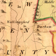 old Connecticut map