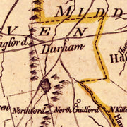old Connecticut map