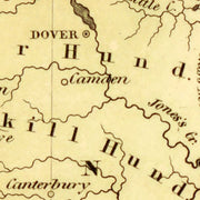 old Delaware map